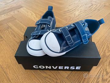 Converse cheap blu bambino