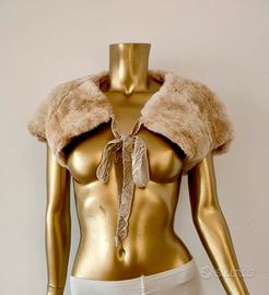 DONDUP coprispalle pelliccia