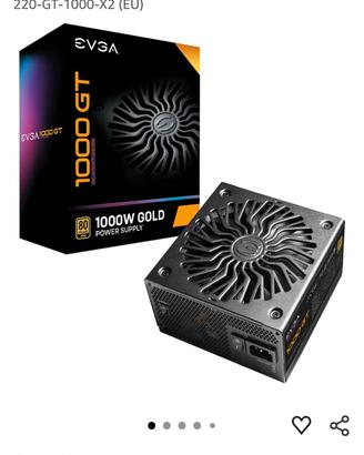 ALIMENTATORE EVGA 1000W GT 80 PLUS GOLD 