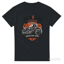 T-Shirt Moto Custom Vintage | Wild Customs