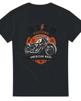 T-Shirt Moto Custom Vintage | Wild Customs