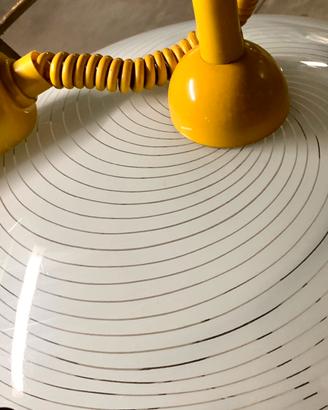 Lampadario SALISCENDI vintage Space Age e Vetro