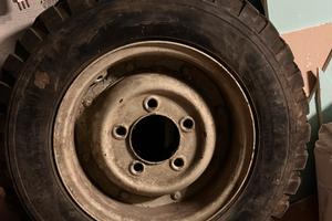 Ruota di scorta land rover defender