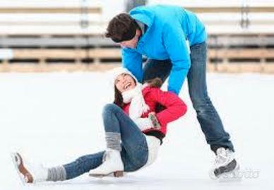 Pista di pattinaggio sul ghiaccio