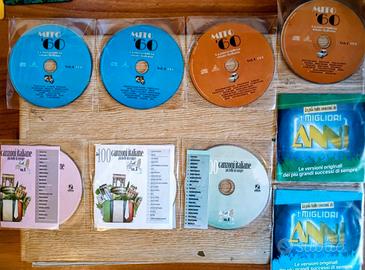 Musica Italiana Stock 9 CD in bustina trasparente 