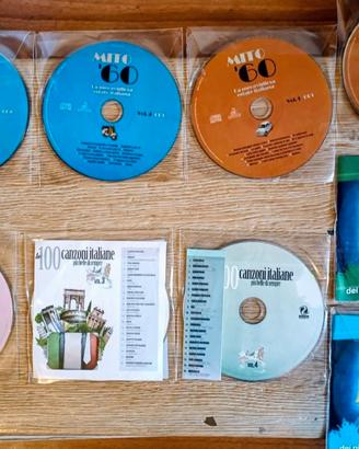 Musica Italiana Stock 9 CD in bustina trasparente 