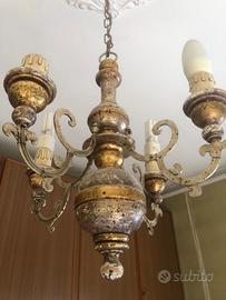 Lampadario stile impero