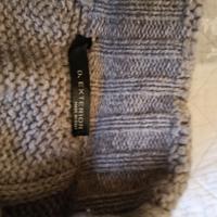 Cardigan donna D. Exterior beige maglia invernale