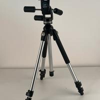 Manfrotto 190 Pro con testa Manfrotto 3vie 029