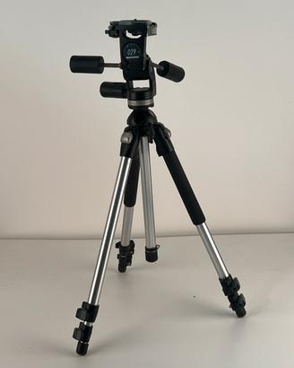 Manfrotto 190 Pro con testa Manfrotto 3vie 029