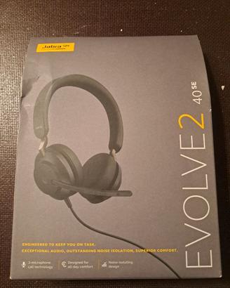Cuffie jabra evolve 2 40 se