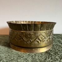 Fioriera in ottone anni ‘70