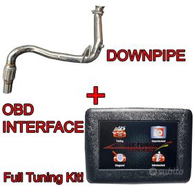 Downpipe e Centralina JEEP Wrangler 2.8 200CV JP1 