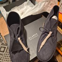 Clarks Desert Boots Blu 40