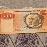 500 kwanzas Angola 1984