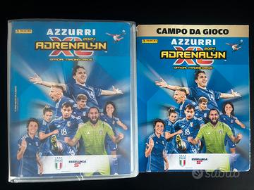 Panini Azzurri Adrenalyn  XL 2024 - Album  + carte