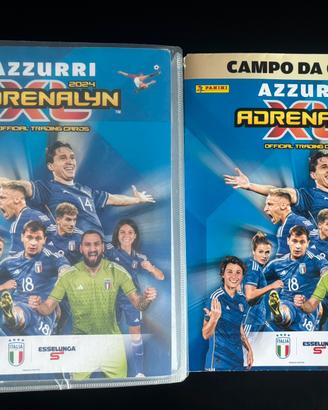 Panini Azzurri Adrenalyn  XL 2024 - Album  + carte