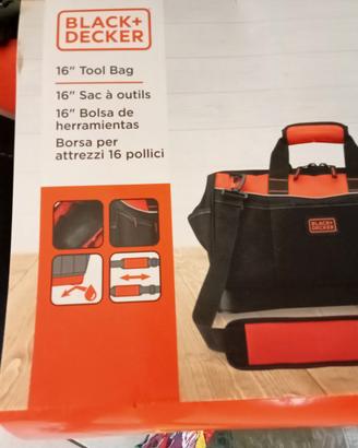 Borsa attrezzi Black+Decker