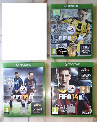 3 giochi FIFA per XBOX ONE - Perfetti!