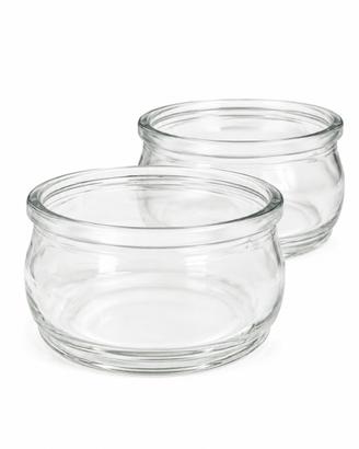 Set di 10 barattoli in vetro
