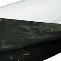 TELO PLASTICO BIANCO/NERO 20mX10m