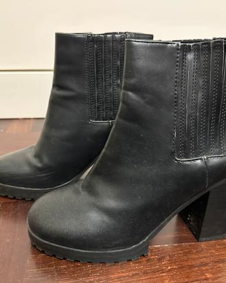 Stivaletti in vera pelle Pull&Bear
