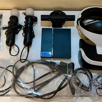 PlayStation VR+Cavi+Camera+PlayStation Move+Gioco.