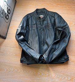 Giubbotto moto in pelle Harley Davidson originale