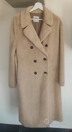 cappotto lungo in pelliccia 