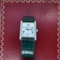 Cartier Tank  Must Argento 2414