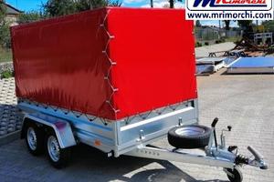 Rimorchio JOLLY cassonato ruote esterne