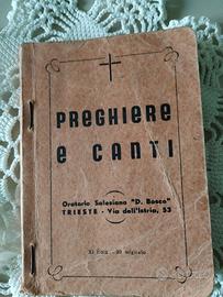 Libro Preghiere e Canti -