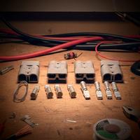 Kit 4 Connettori d Potenza cavi Tipo Anderson 50A