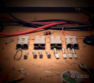 Kit 4 Connettori d Potenza cavi Tipo Anderson 50A