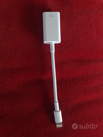 Adattatore usb iphone originale, mai utilizzato