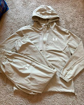 Tuta under armour beige