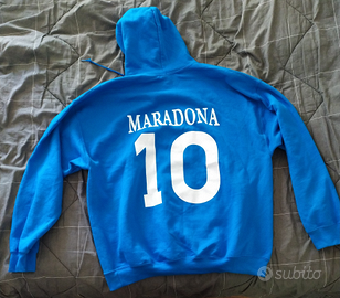 Felpa Maradona Napoli XL riproduzione
