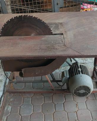 Sega circolare trifase x legno