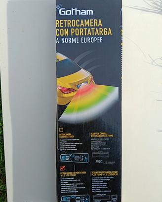 Retrocamera con Portatarga 