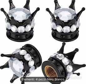 Tappi per ruote a corona per auto moto bicicletta