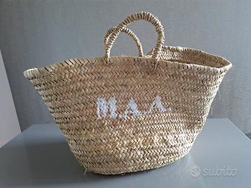 borsa in paglia grande