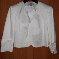 Coprispalla / bolero bianco da donna – taglia 46