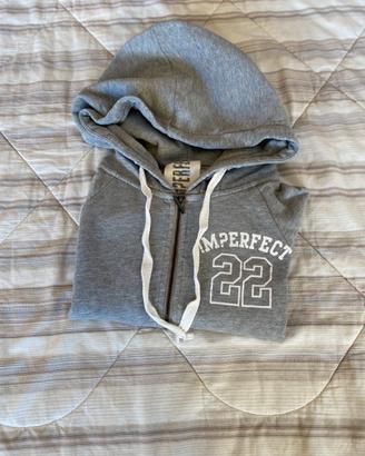 Felpa grigia Imperfect tg. xs