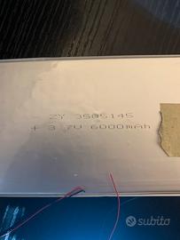 Batteria tablet Android 3.7V 6000mAh