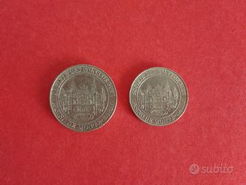 Gettoni originali del casinò di Montecarlo 