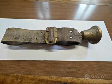 Campana per bestiame in bronzo fuso