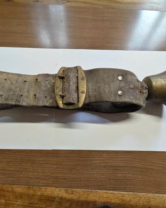 Campana per bestiame in bronzo fuso