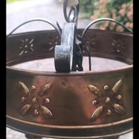 lampadario di rame