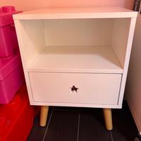 Comodino cameretta bambina