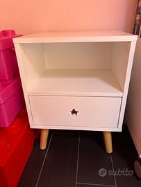 Comodino cameretta bambina